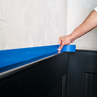 Blue Painters Tape for Masking Walls, Trim and more