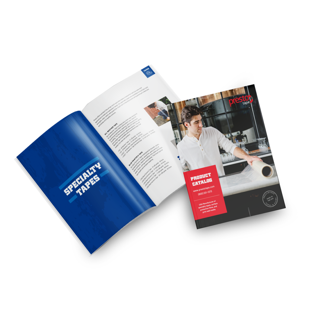 Presto Tape Brochure Cover